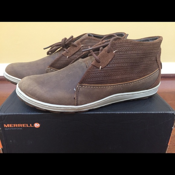 Merrell Womens Ashland Chukka Boots New 